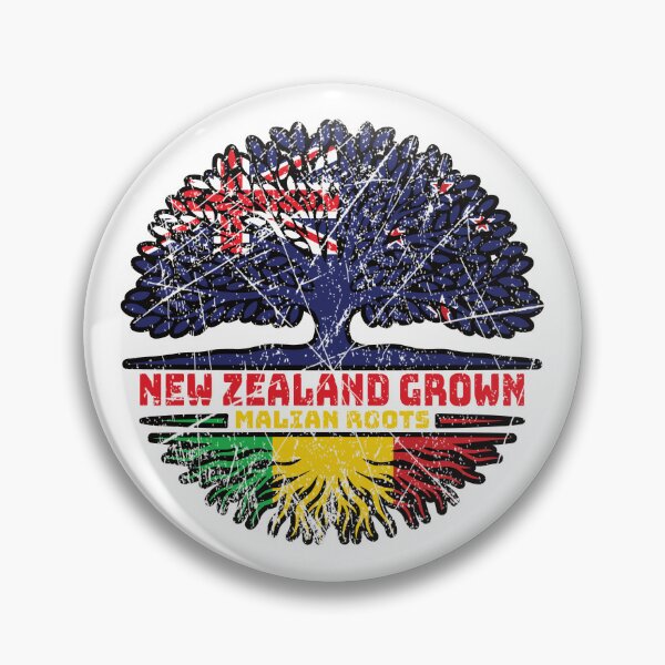 Item preview, Mali Malian New Zealander New Zealand Tree Roots Flag designed and sold by FlagX.