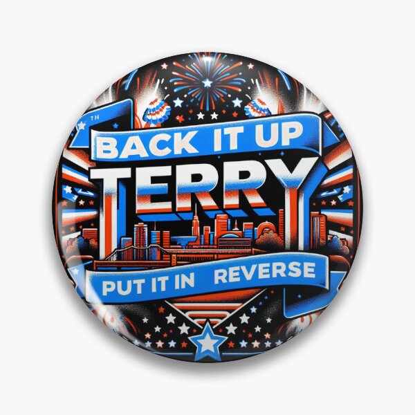 Item preview,   Back It Up Terry Put It In Reverse Firework USA 4th Of July designed and sold by InklingIris.