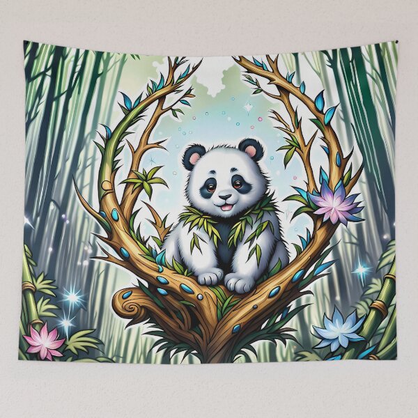 Item preview, Cute Panda, Ai Generated Art  designed and sold by ACC .