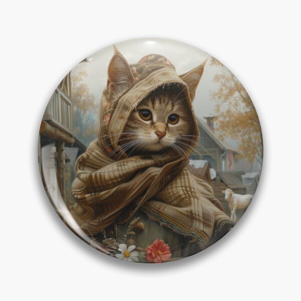 Item preview, Cat Portrait - Believer designed and sold by aleezon.