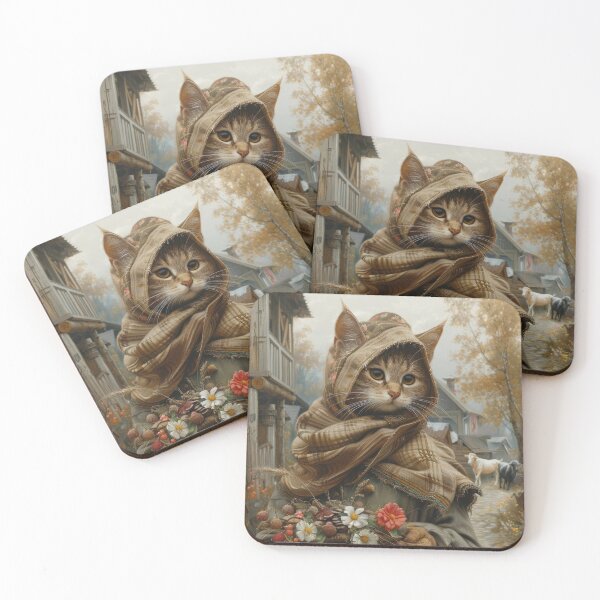 Item preview, Cat Portrait - Believer designed and sold by aleezon.