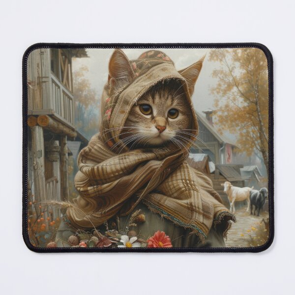 Item preview, Cat Portrait - Believer designed and sold by aleezon.