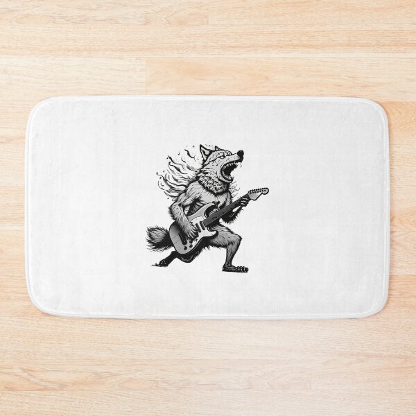 Item preview, Howling Wolf Guitar 5 designed and sold by SmARTNiki.