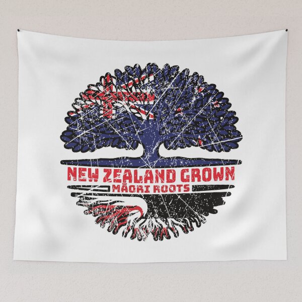 Item preview, Maori New Zealander New Zealand Tree Roots Flag designed and sold by FlagX.