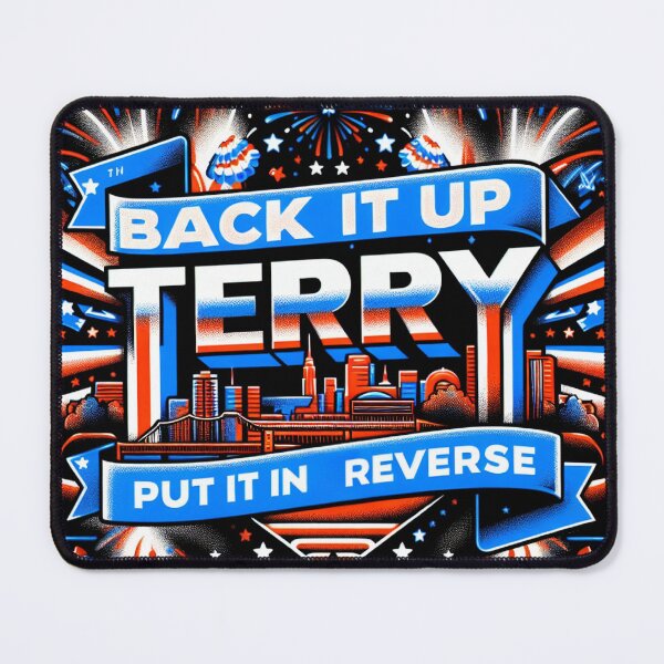 Item preview,   Back It Up Terry Put It In Reverse Firework USA 4th Of July designed and sold by InklingIris.