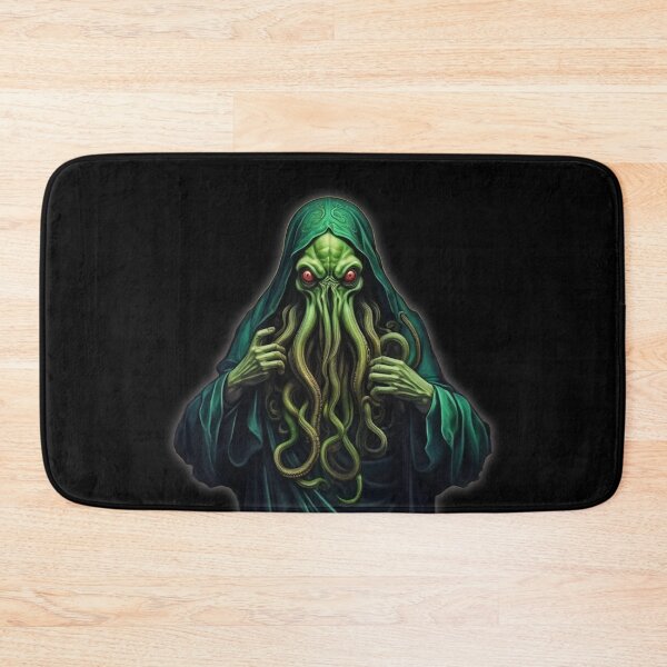 Item preview, Cthulhu High Priest, Mindflayer, Lovecraftian, Tentacles, Horror designed and sold by Burn-Ego.