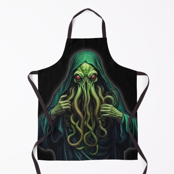 Item preview, Cthulhu High Priest, Mindflayer, Lovecraftian, Tentacles, Horror designed and sold by Burn-Ego.