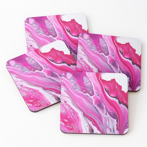 Item preview, Pink Magenta Acrylic Pouring designed and sold by maniacfitness.