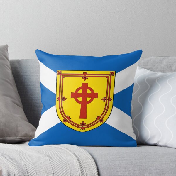 Item preview, Scottish Saltire Flag with Celtic Cross Shield (Bratach Saltire na h-Alba le Sgiath Crois Cheilteach) designed and sold by JonathanR1994.