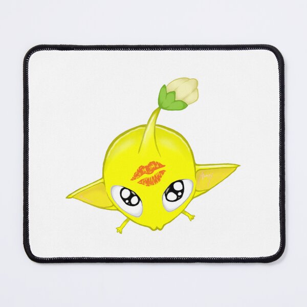 Item preview, Yellow Pikmin with Kiss on Forehead designed and sold by xraeyex.
