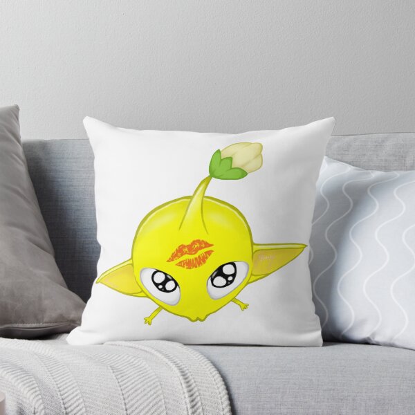 Item preview, Yellow Pikmin with Kiss on Forehead designed and sold by xraeyex.