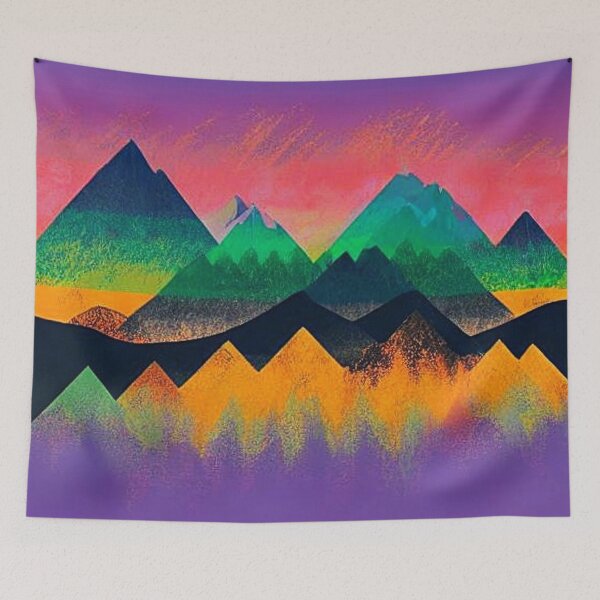 Item preview, Fjellandskap 7 designed and sold by George Hutton Hunter.