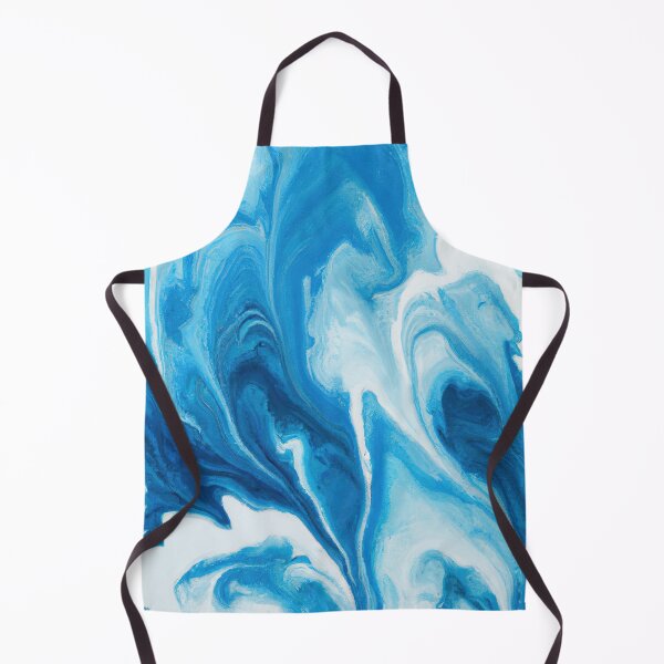 Item preview, Blue Abstract Art Acrylic Pouring designed and sold by maniacfitness.