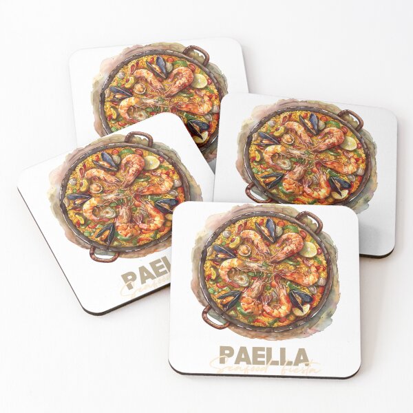 Item preview, Paella - Seafood fiesta designed and sold by Lexa Pix.