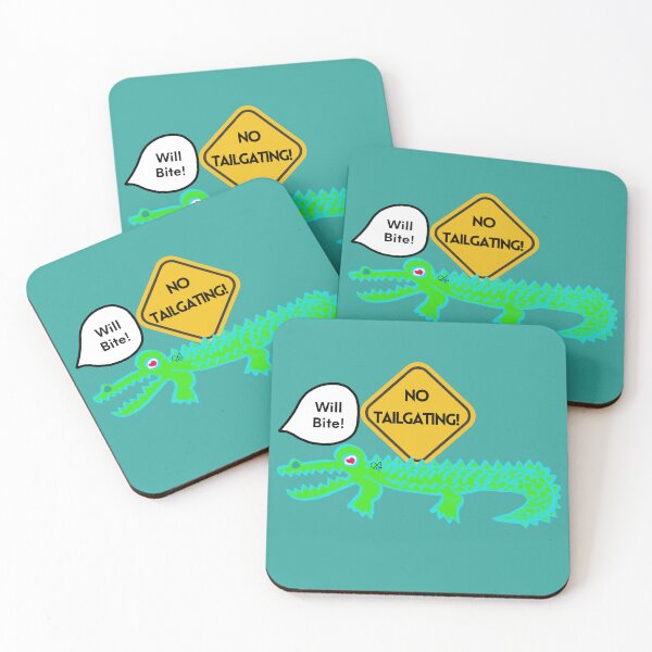 Item preview, LaMaisonOfMY NO TAILGATING TEES ALLIGATOR COLLECTION NO.2 GREEN designed and sold by LaMaisonOfMY.