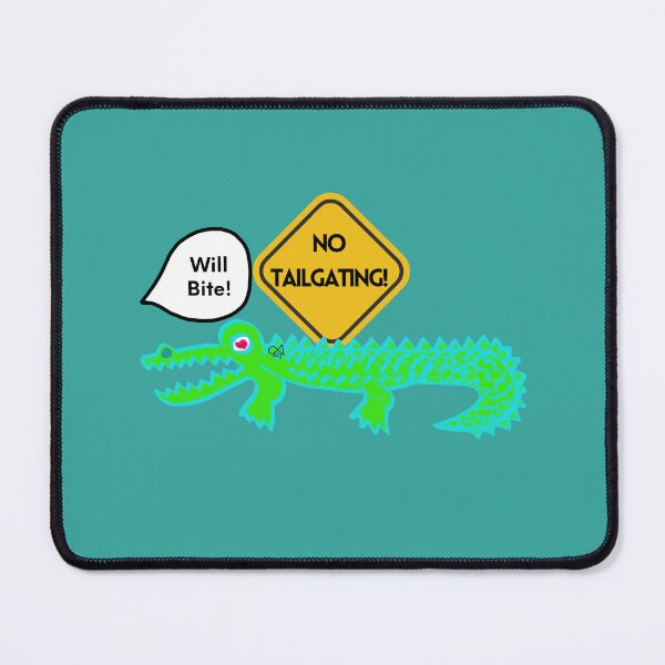 Item preview, LaMaisonOfMY NO TAILGATING TEES ALLIGATOR COLLECTION NO.2 GREEN designed and sold by LaMaisonOfMY.