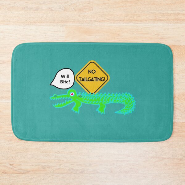 Item preview, LaMaisonOfMY NO TAILGATING TEES ALLIGATOR COLLECTION NO.2 GREEN designed and sold by LaMaisonOfMY.
