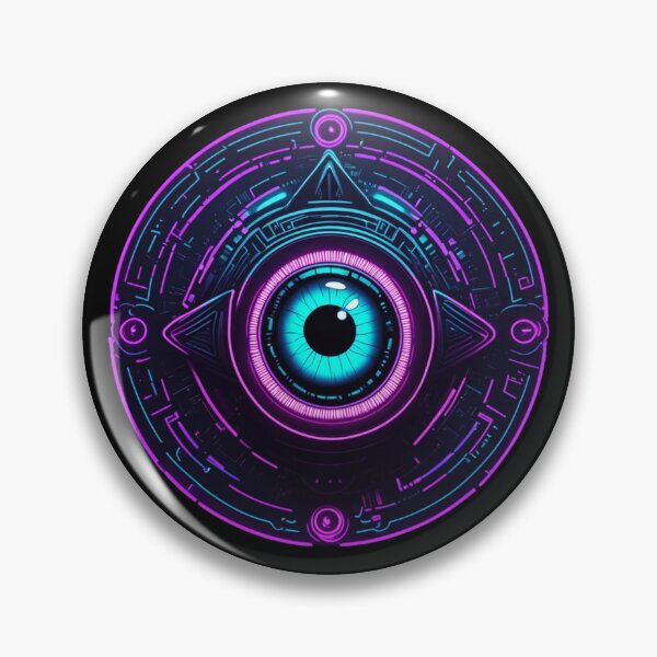 Item preview, Digital Evil Eye, Technomagick, Occult Design designed and sold by Burn-Ego.