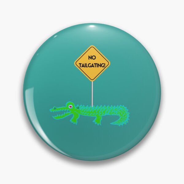 Item preview, LaMaisonOfMY NO TAILGATING TEES ALLIGATOR COLLECTION NO.3 GREEN designed and sold by LaMaisonOfMY.