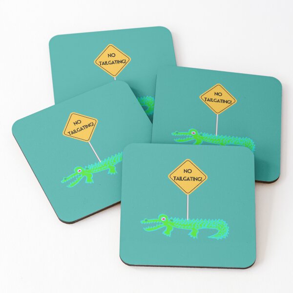 Item preview, LaMaisonOfMY NO TAILGATING TEES ALLIGATOR COLLECTION NO.3 GREEN designed and sold by LaMaisonOfMY.