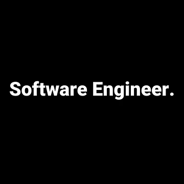 Artwork thumbnail, Software Engineer. by Text-based T-Shirts and Gifts