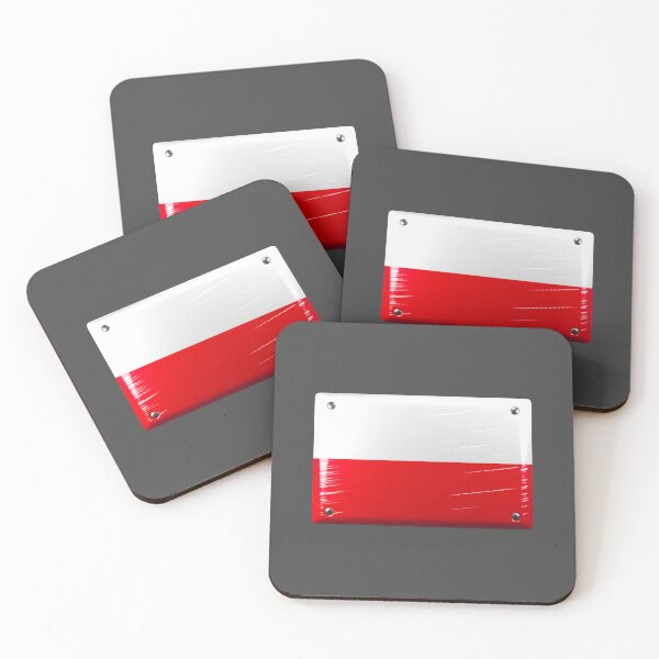 Item preview, Poland flag metal sign look designed and sold by lathspell.