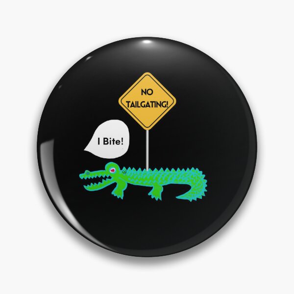 Item preview, LaMaisonOfMY NO TAILGATING TEES ALLIGATOR COLLECTION NO.1 BLACK designed and sold by LaMaisonOfMY.