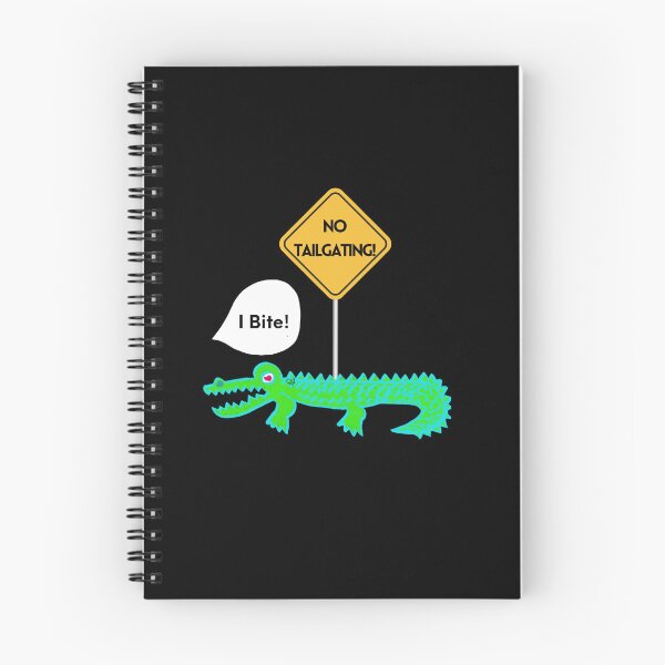 Item preview, LaMaisonOfMY NO TAILGATING TEES ALLIGATOR COLLECTION NO.1 BLACK designed and sold by LaMaisonOfMY.