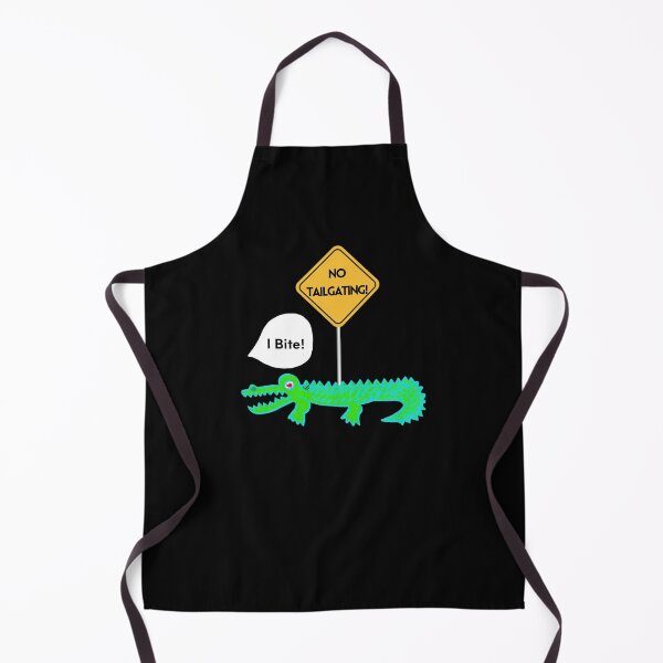 Item preview, LaMaisonOfMY NO TAILGATING TEES ALLIGATOR COLLECTION NO.1 BLACK designed and sold by LaMaisonOfMY.