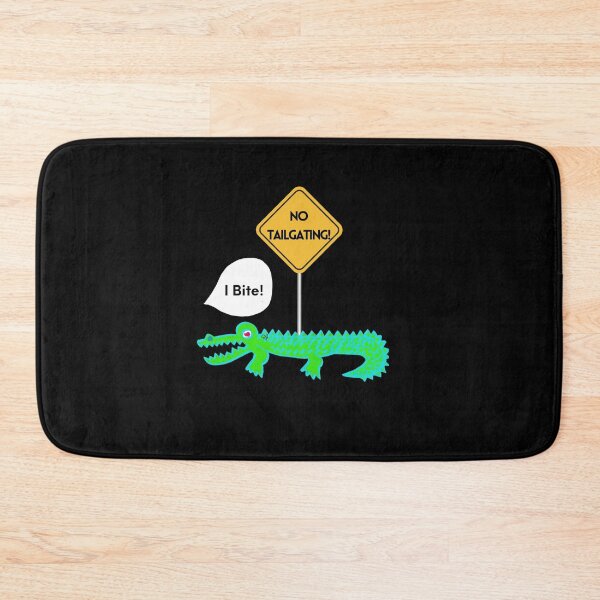 Item preview, LaMaisonOfMY NO TAILGATING TEES ALLIGATOR COLLECTION NO.1 BLACK designed and sold by LaMaisonOfMY.