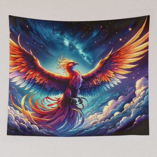 Item preview, Colorful Majestic Phoenix designed and sold by h00ch2003.
