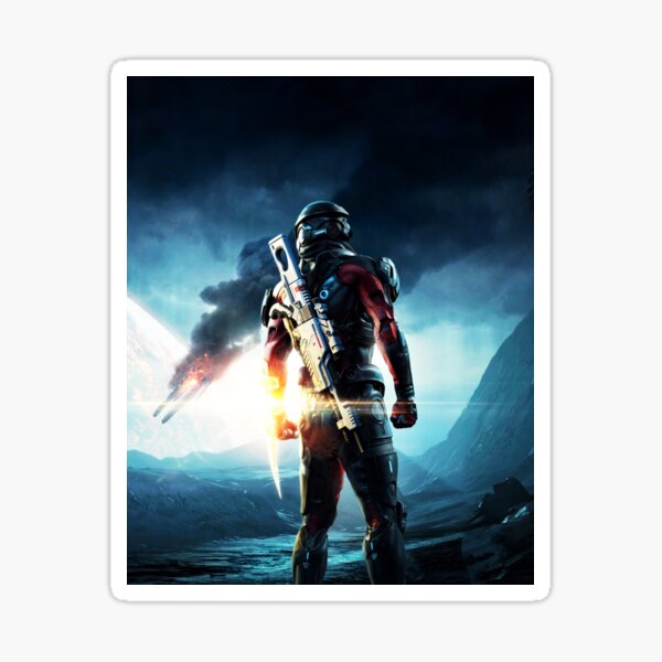 Vista previa del artículo con la obra «Videojuego Mass Effect, efecto de masa BOOOOOM», diseñado y vendido por DannyxTy.