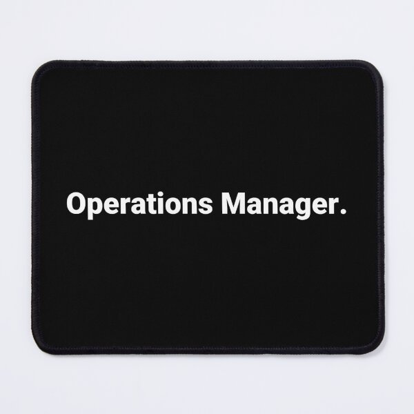 Item preview, Operations Manager. designed and sold by Text-based T-Shirts and Gifts.