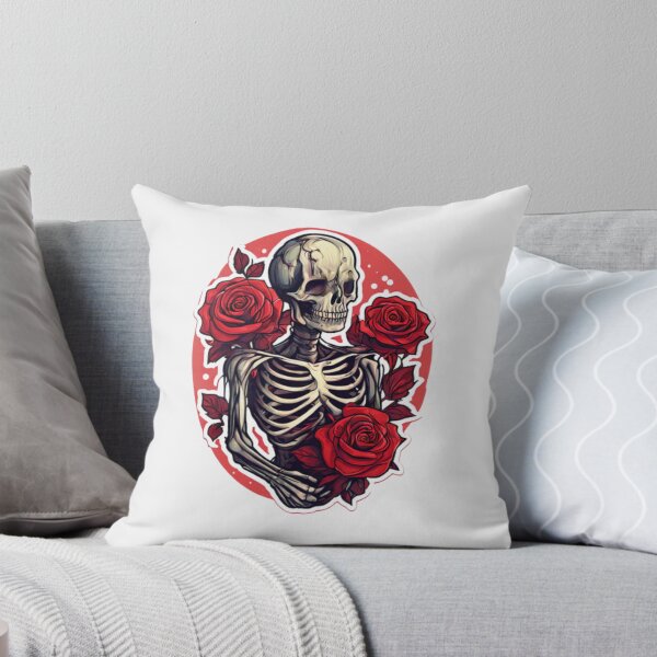 Item preview, Skeleton and Roses Art designed and sold by Planetporridge.