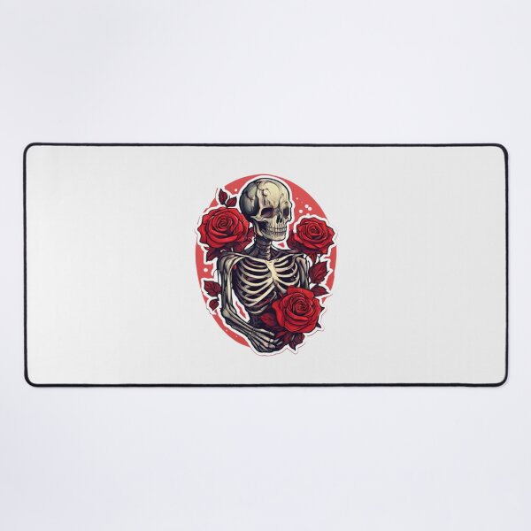 Item preview, Skeleton and Roses Art designed and sold by Planetporridge.