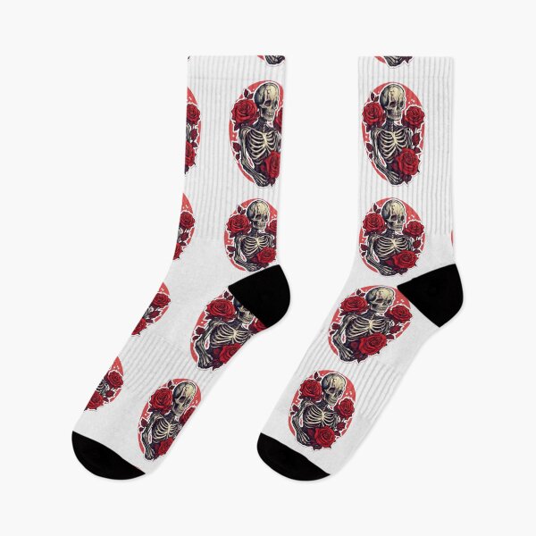 Item preview, Skeleton and Roses Art designed and sold by Planetporridge.