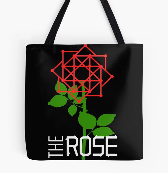 The Rose (golden) - Large Graphic Tote Bag for Sale by Kuroclover