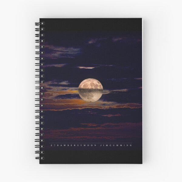 Item preview, Strawberry Moon among the clouds designed and sold by James Cumming.