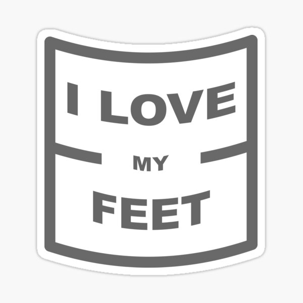 Item preview, I Love My Feet – Stepping Forward with Confidence designed and sold by EvoGallery.