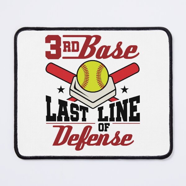 Item preview, Softball 3rd Base Last Line of Defense  designed and sold by jaygo.