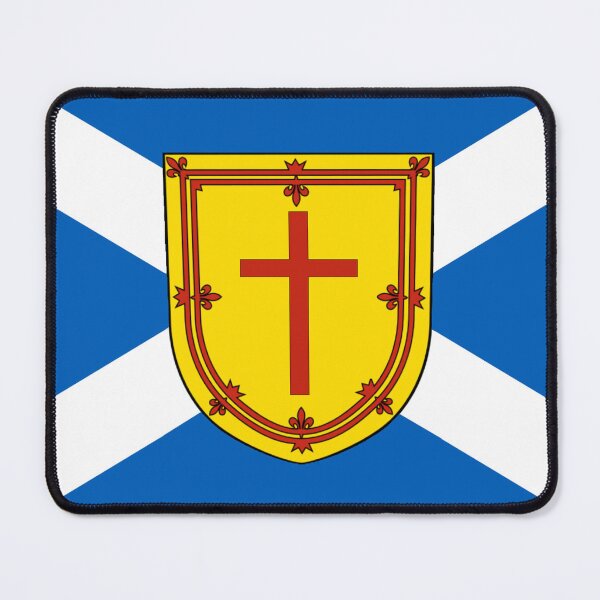 Item preview, Scottish Saltire Flag with Christian Cross Shield (Bratach Saltire na h-Alba le Sgiath Crois Chrìosdail) designed and sold by JonathanR1994.