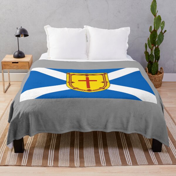Item preview, Scottish Saltire Flag with Christian Cross Shield (Bratach Saltire na h-Alba le Sgiath Crois Chrìosdail) designed and sold by JonathanR1994.