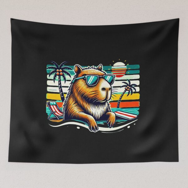 Item preview, Capibara resting designed and sold by IrenShop.