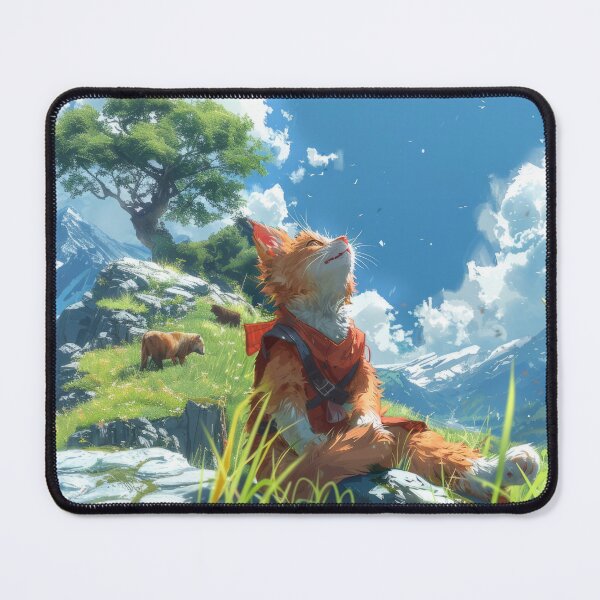 Item preview, Cat Portrait - On Vacation designed and sold by aleezon.