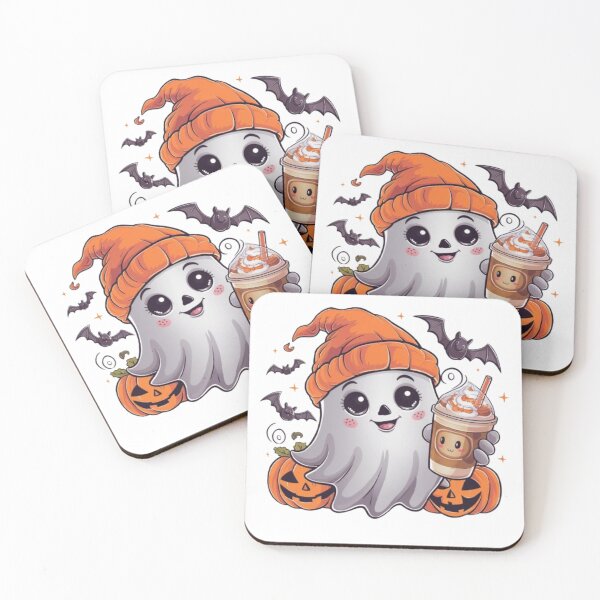 Item preview, Cute watercolor  Halloween boo designed and sold by Sameena Fatima.