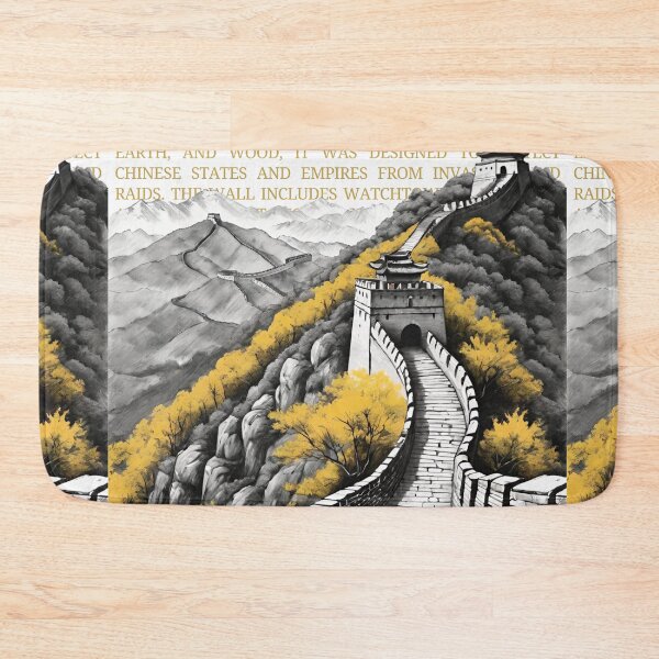 Item preview, Vintage  Great Wall Design sketch by CallisC Arts ⭐⭐⭐⭐⭐ designed and sold by CallisC-Arts.