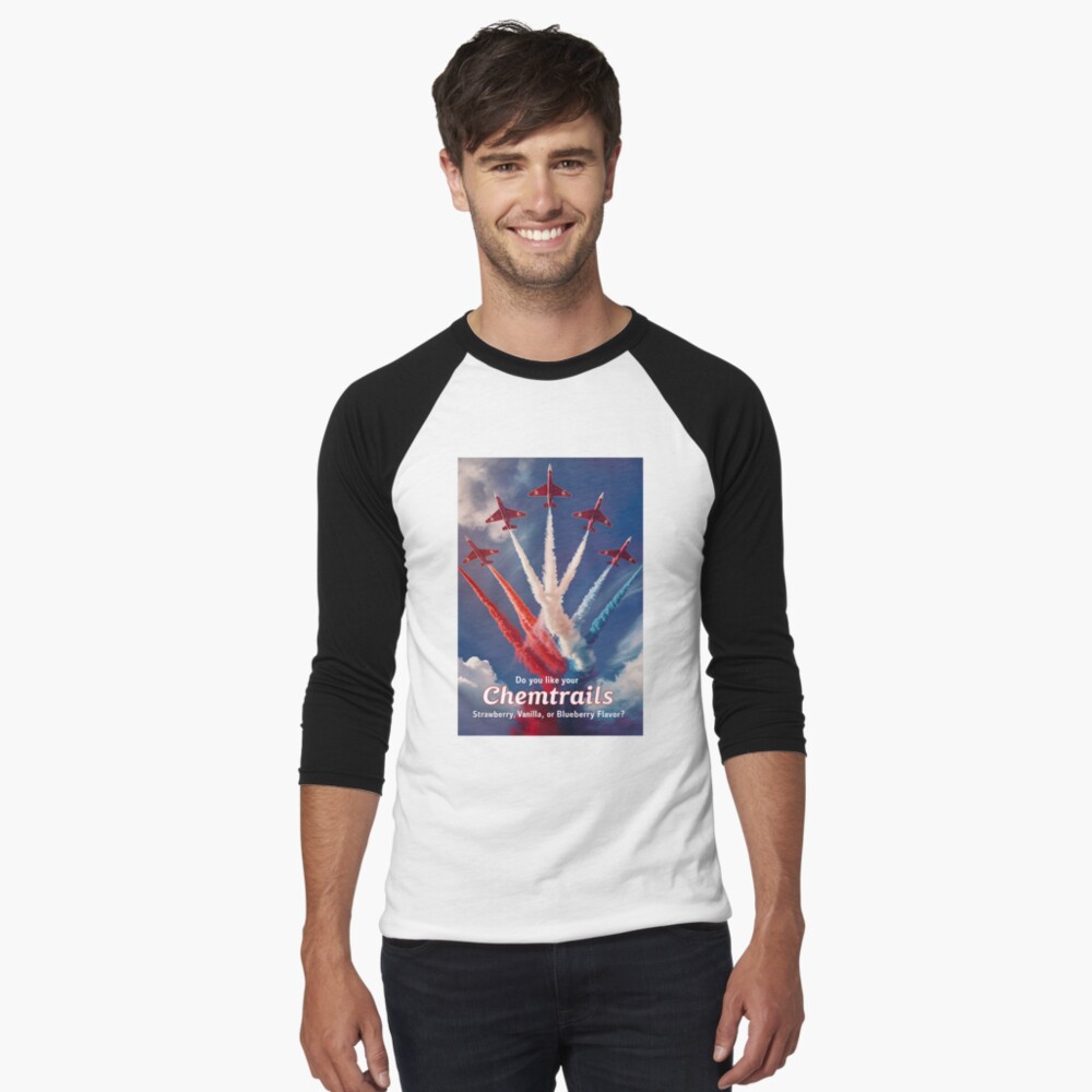 Item preview, Baseball ¾ Sleeve T-Shirt designed and sold by webtrekker.