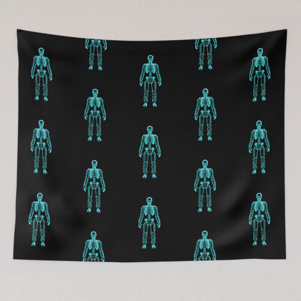 Item preview, Neon Hologram Skeleton: Pixel Art Glow designed and sold by Ronny-Owiso.