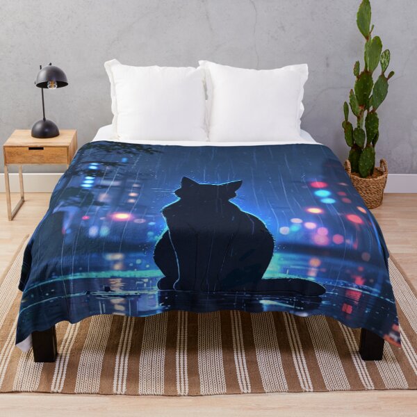 Item preview, Street Cat in the Rain designed and sold by goldcov.