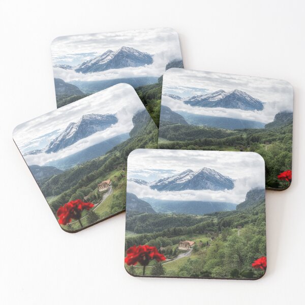 Item preview, Alpine mountains in Bernese Oberland designed and sold by aaronchoi.